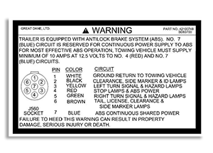 DECAL - Aurora Parts To Go | Buy Aftermarket Trailer Parts Today