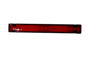 Grote 01-5444-75 Rectangular Stop/Tail/Turn Light Red - Aurora