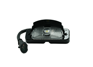 Grote 01-6582-71 Rectangular License Light Kit Clear - Aurora