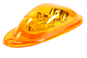 Grote 54233-3 Oval SuperNova LED Side Turn Marker Light, Surface Mount,  Hard Shell, Yellow - Aurora Parts To Go | Buy Aftermarket Trailer Parts  Today Grote 65513 イエロー SuperNova 3インチ 薄型ライン LED クリアランスマーカーライト (47243 + 6