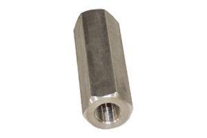 COUPLER 3-5/8"L (11/16"HEX)5/8" & 3/4"RH THREAD