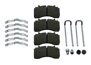 HENDRICKSON S-41167-1 - Brake Pad Kit, MAXX22T Disc Brake, Service  