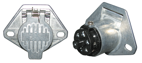SOCKET, 7-WAY - Utility Keystone - Parts To Go