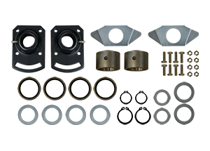 4X Camshaft Repair Kits, Replaces Meritor R615025 Hendrickson S 28890 Euclid E11897 Fleetrun Fr Brke007 1