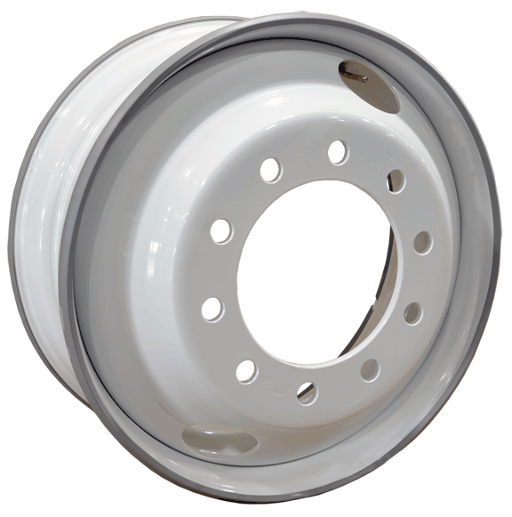 Pro-Par PROWH22582510HP2W Steel Wheel, 22.5 x 8.25, Hub