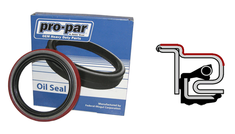WHEEL SEAL PARALLEL, TRAILER, HM518445