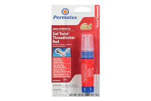 THREADLOCKER HIGH STRENGTH RED, BLISTER 10 GRAM