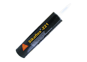 Sika Sikaflex-221 Non-Sag Polyurethane Sealant Black 300 mL Cartridge