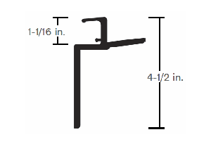 TOP RAIL - Aurora Parts To Go | Buy Aftermarket Trailer Parts Today