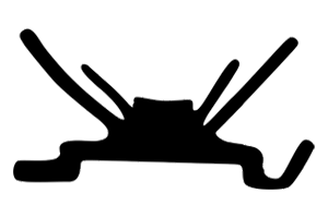 Whiting 7145/96 Bottom Seal, Snap-In, 96